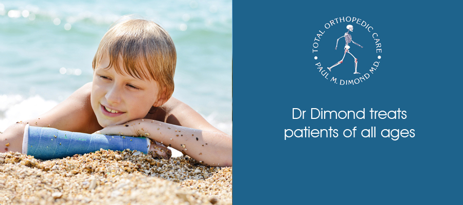 Dr Dimond treats patients of all ages