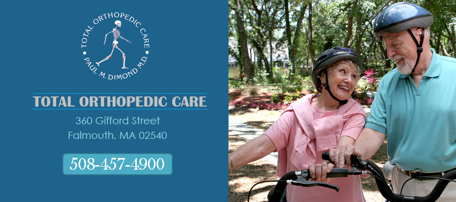 Total Orthopedic Care, Paul M. Dimond, MD, 360 Gifford St., Falmouth MA 02540, 508-457-4900